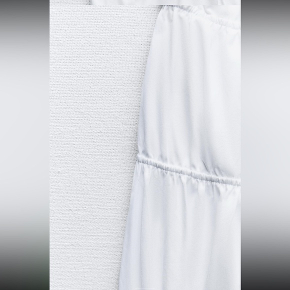 Zara white summer mini dress - Picture 8 of 8